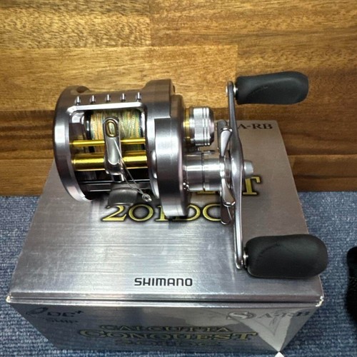 Shimano Calcutta Conquest 201DC nuovo dal Giappone - Foto 3 di 6