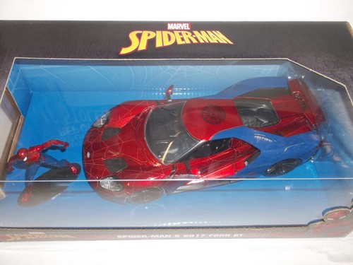 JADA - SPIDER-MAN & 2017 Ford GT - 1/24 Scale - NEW - Picture 4 of 7
