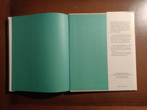 Marilyn (Norma Jean) by Gloria Steinem, George Barris - 1987 UK Large Hardback - Bild 11 von 11