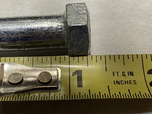 (LOT OF 5) 3/4" x 12" Hex Head Cap Screw Bolt (307A PX) - Picture 7 of 9