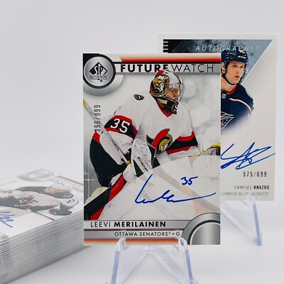 2023-24 SP Authentic FUTURE WATCH AUTO /999 U-Pick + FREE Combine Shipping