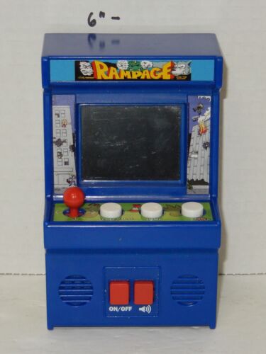 Rampage Mini Electronic Handheld Arcade Machine Travel Game by Basic Fun #09591 - Picture 3 of 7