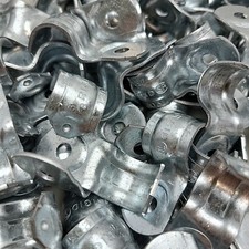 200 Pack Thomas And Betts 3/8” Conduit And Pipe Straps One Hole HS 100 SC