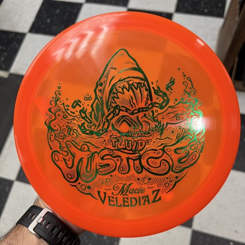 Dynamic Discs Macie Velediaz 2023 Tour Series Fluid Justice 173g - Picture 1 of 11
