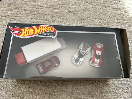 Hot Wheels LANCIA STRATOS Rally y GRUPO 6 Team Truck Transporte 4 Set Caja Personalizada - Imagen 2 de 11