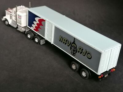 Shinsei 1/64 4641 Kenworth Trailer Van Navajo US truck