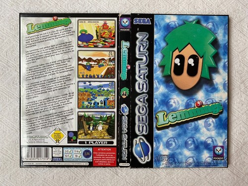 Lemmings Sega Saturn - UK PAL GC - High Quality Packing - Tracked - Picture 6 of 10