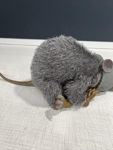 Gemmy Hungry Mordisqueando Goma Rata Gris Boca Trampa De Colección 2005 Animada No Funciona - Imagen 6 de 20