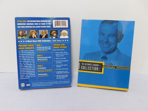 The Ultimate Johnny Carson ~ Tonight Show -- (3-dvd set c. 2006) - Picture 7 of 8