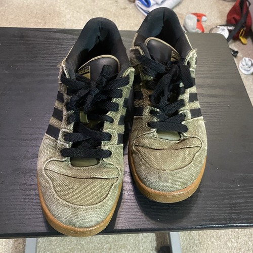 Adidas Hemp Bucktown ST- GREEN Shoes Men’s 8 US Skateboard Soccer Sneakers - Picture 5 of 7