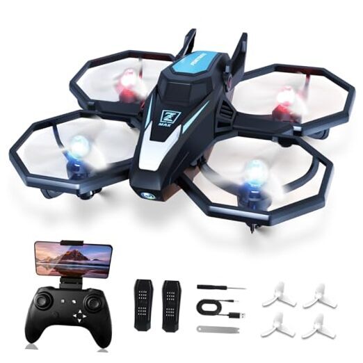 1080P FPV Drone with Remote Control for Adults and Beginners-image