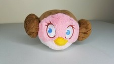 Angry Birds Star Wars Plush Bird Princess Leia 8" Stuffed Animal Toy Rovio Pink