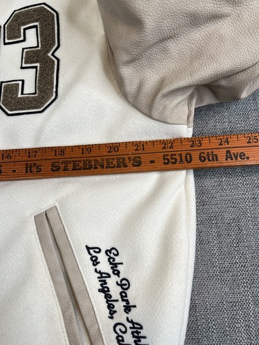 *NWT* Abercrombie & Fitch Echo Park Football Varsity Bomber Letterman Jacket (S) - Picture 8 of 17