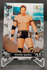 2023 Upper Deck AEW #55 Konosuke Takeshita wrestling card