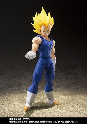 FIGURA DE ACCIÓN BANDAI S.H.FIGUARTS DRAGON BALL Z MAJIN VEGETA 140mm - Imagen 7 de 9
