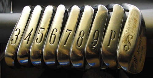 Set of 9 x Bridgestone Jumbo MTN III Irons 3-SW Extra Stiff Steel Shafts - Picture 4 of 6