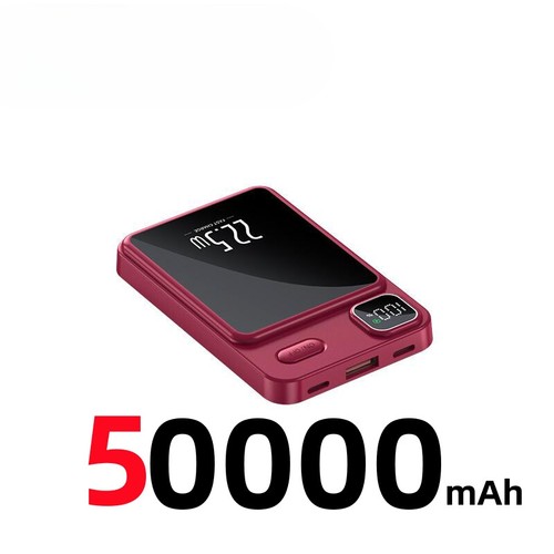 50000mAh Magnetic Wireless Power Bank External Battery Fast Charging for IPhone - Picture 15 of 35