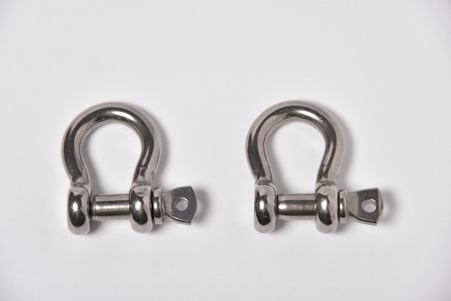 4x Marine Bow Shackle 5/8" Stainless Steel Clevis D-Ring 304 Sailboat Rigging - Bild 5 von 5