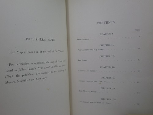 FARTHEST NORTH BY FRIDTJOF NANSEN 1898 SECOND EDITION - Picture 4 of 23
