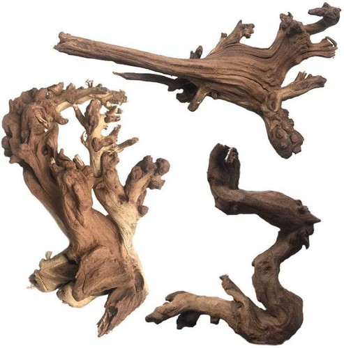 3 Pack Natural Large Driftwood For Aquarium Decorations Assorted Branches NEW - Imagen 12 de 12
