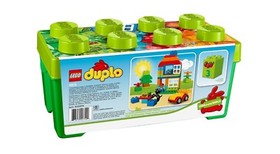 LEGO 10572 New Genuine Sealed DUPLO TOWN ALL-IN-ONE-BOX-OF-FUN 65 Pieces Retired