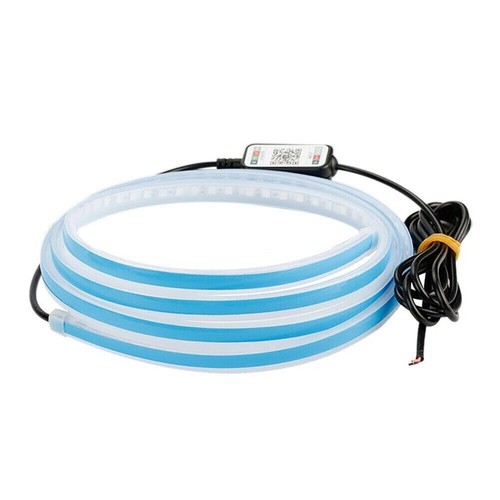 APP Control Coche RGB LED DRL Tira de Luz de Capó Cubierta de Motor Luz de Circulación Diurna - Imagen 3 de 16