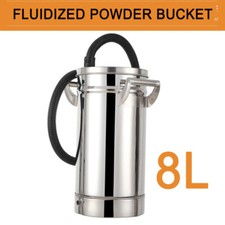 8L Stainless Steel Fluidized Powder Hopper for Powder Coating Machine