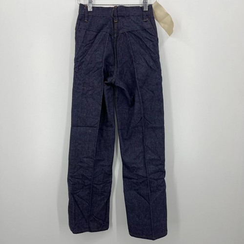 Harry Davis Jeans Youth Boys Size 14 Blue Slim High Rise Vtg USA 80's New NOS - Picture 6 of 9