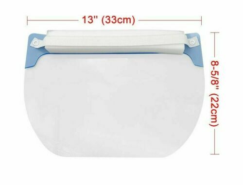 5 PCS Safety Face Shield Anti-Splash Reusable Washable Protection Cover REUSABL - Picture 6 of 6