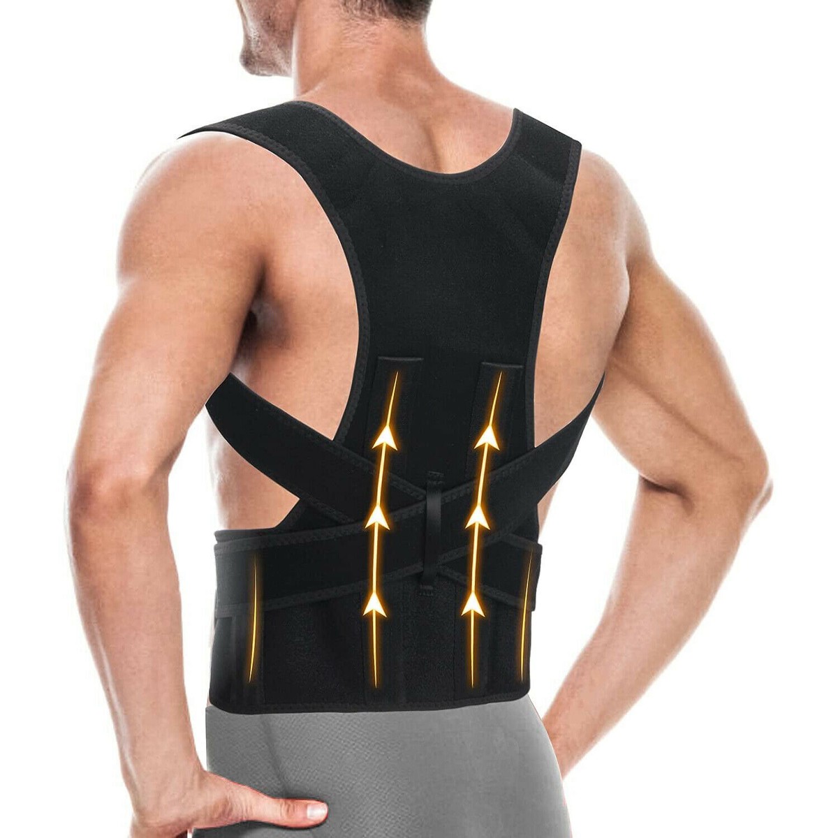 Adjustable Back Support Medical Scoliosis Posture Corrector Body 