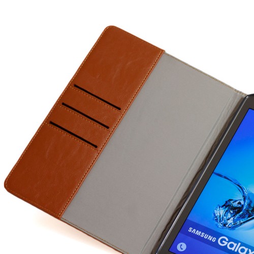 Premium Leder Schutzhülle Samsung Galaxy Tab S2 - 9,7" Tablet Tasche Hülle Cover - Bild 3 von 12