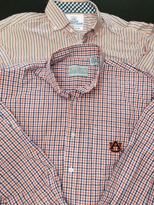 Auburn button down shirt Clearance