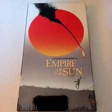Empire Of The Sun (VHS) Steven Spielberg Blockbuster Video Sealed 