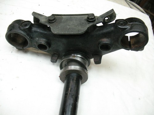 1980 HONDA CB650C CB 650 CUSTOM TRIPLE TREES - FORK CLAMPS - STEERING STEM -NICE - Bild 6 von 12