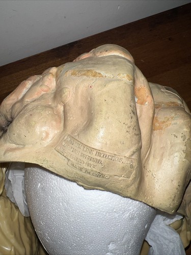 RARA Maschera Halloween Vintage 1993 Nuova Linea Venerdì 13 Jason Voorhees Gomma - Foto 6 di 6