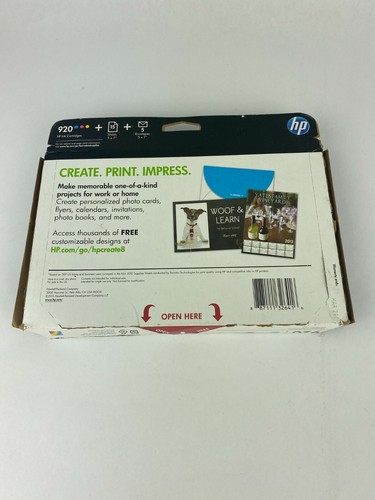 HP Printer Ink 920 Tri Color Combo Pack NEW - Picture 5 of 5