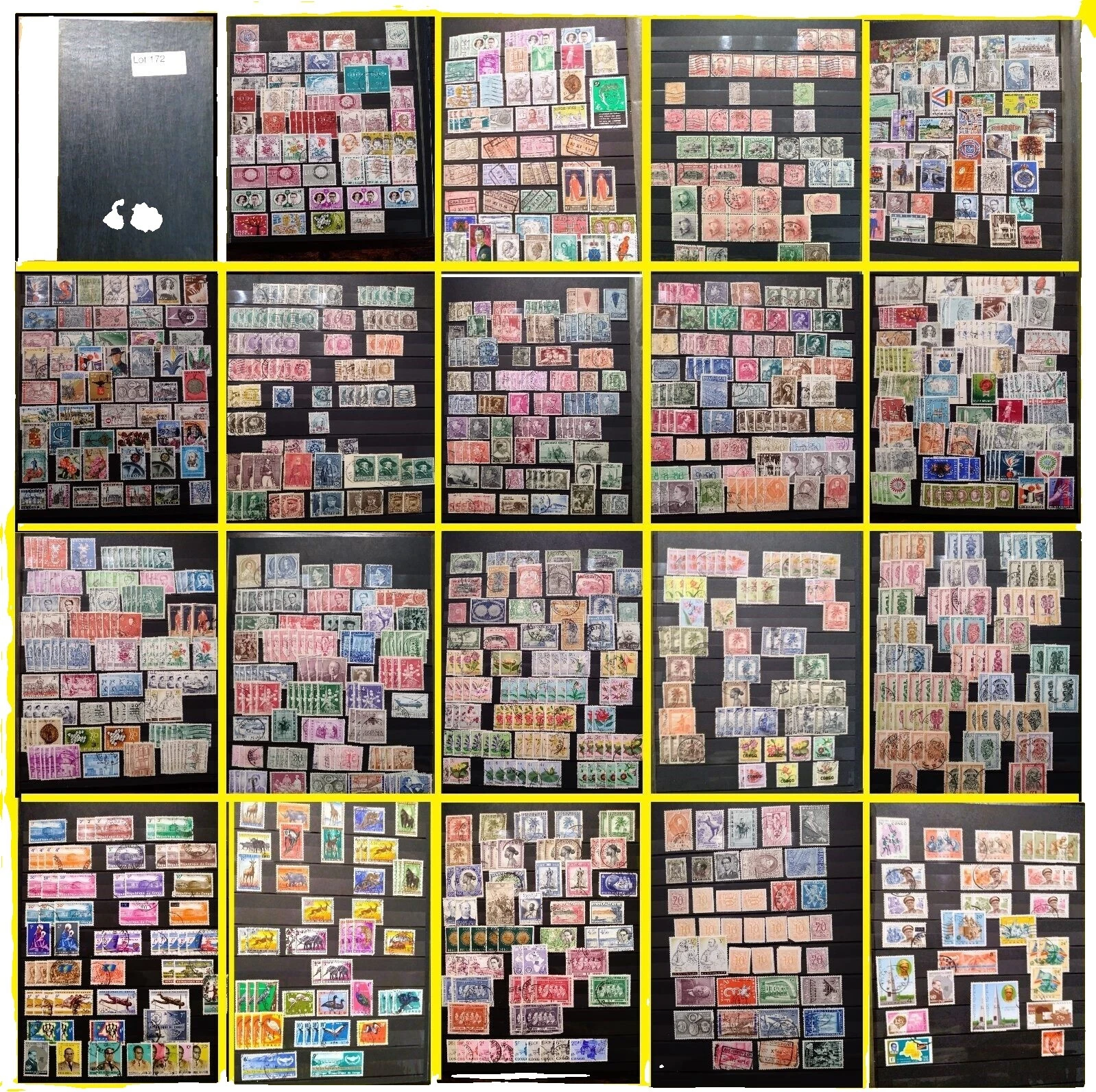 Used Multiple Stamps