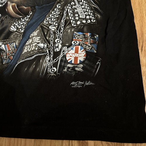 3D Rock Chang Original Mowhawk Monkey Unisex T-Shirt schwarz Gr. M doppelseitig - Bild 8 von 8