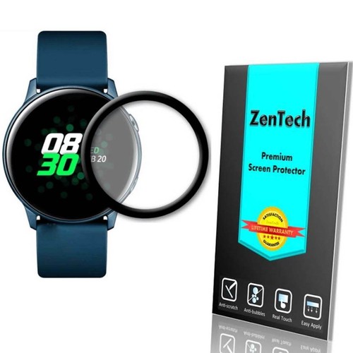 Clear FULL COVER Screen Protector For Samsung Galaxy Watch Active 2 (40 / 44 mm)