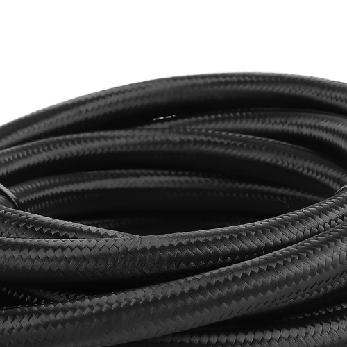 6AN Automatic Transmission Cooler Lines Kit Fit For 4L60E 4L65E  Black New - Picture 8 of 11