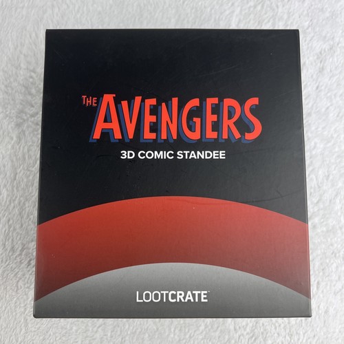 Marvel The Avengers  3D Comic Standee Original Loot Crate New Unopened - Picture 7 of 7