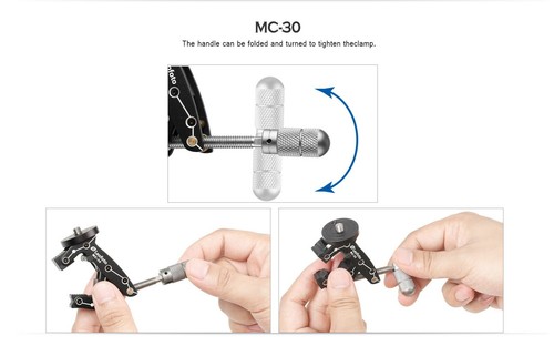 【USA Seller】leofoto MC-30 +MBH-19+PC-90 II Phone Outdoor Multipurpose Clamp Kit - Picture 6 of 10