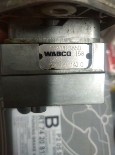 7420813850 Original WABCO Freno de Mano Válvula Renault Premium Kerax Camiones - Bild 7 von 8