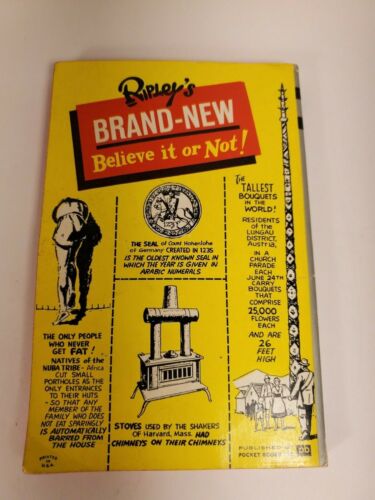 Ripley's Believe It or Not 8th Series 1st/1st Pocket PB 1962 Comics Cartoons - Bild 2 von 6