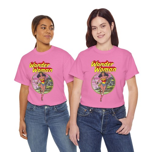 Wonder Woman T-Shirt - DC Comics - George Perez JLA Postcard Art - Amazon - Picture 104 of 113