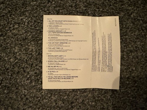 Julio Iglesias, 1100 Bel Air Place, Cassette Tape album, 1984 - Picture 3 of 3