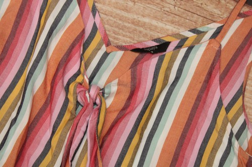 Matalan Papaya 100% Viscose Blouse Summer Top UK 18 - Picture 2 of 5