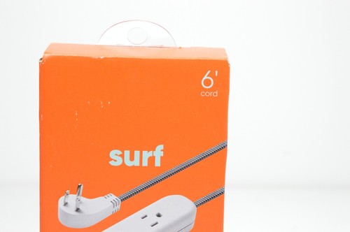 Onn 6 ft Extension Cord Surge Protector with 1 AC Outlet and 2 USB Ports Power - Picture 3 of 6