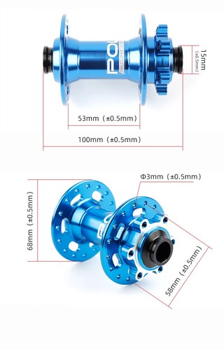 Dirt Jump BMX Street Trial Bike Hubs 32 Holes Front Rear Bicycle 6 Pawls Hub - Picture 17 of 32