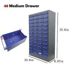 48 Drawers Parts Cabinet Bolt And Nut Tool Storage Cabinet Contains No Door